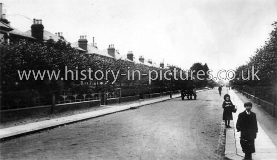 Claremont Road, Forest Gate, London. 1911.